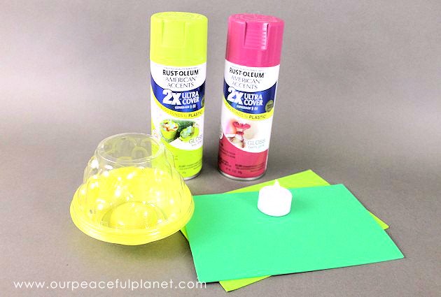 Check out this "Berry" Amazing and Easy DIY Room Decor Light made from a small plastic cherub tomato container. A brilliant upcycle project for all ages!