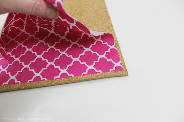 Learn how to make a custom DIY mouse pad in 10 minutes with cork, a bit of material & some spray adhesive. So easy & inexpensive you can make a whole set!