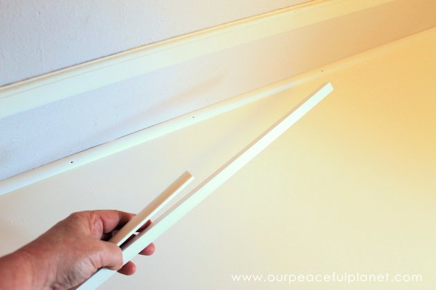 Build a large surface home office desk from inexpensive 3/4" MDF wood. Using items you might already have, no legs are needed. It's easier than you think!