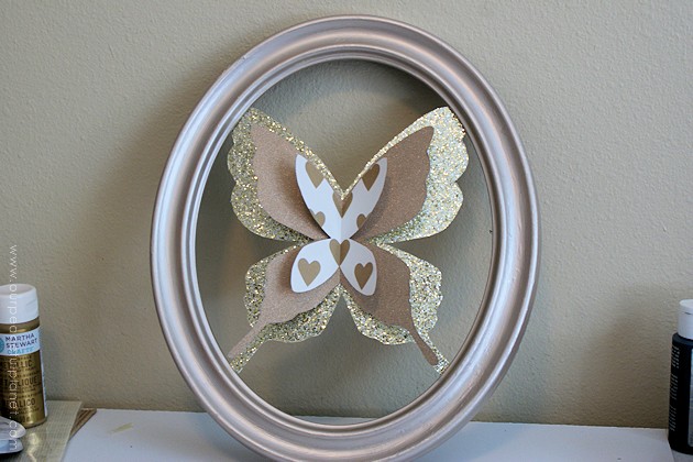 Make this beautiful butterfly dream catcher with a frame and some paper. Attach the very special poem and it makes a meaningful gift for adults or children!
