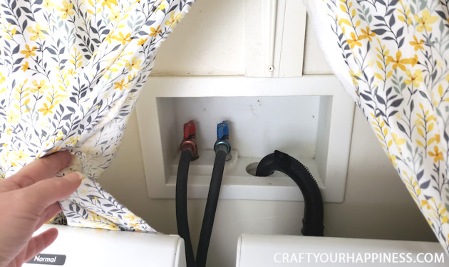 Doing laundry isn't most people's favorite job. Having the area beautified can make it a more pleasant experience. Check out our bright small closet laundry room makeover!