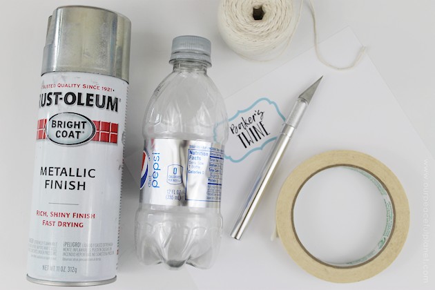 This lovely and useful contemporary baker's twine string dispenser is part of our matching contemporary kitchen craft series. It's easy and fun to make! 
