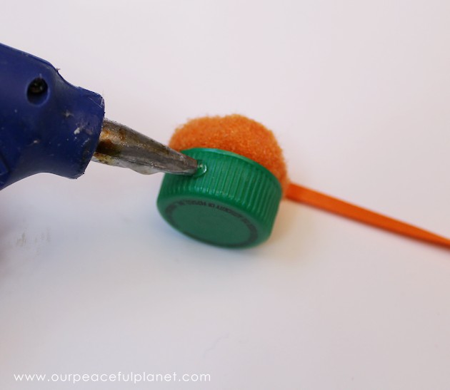 This tiny 10 minute pin cushion is a huge help for anyone who sews. Made using a lid from a plastic bottles you can make it any color or style you want!