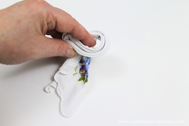 Give your friends a special Easter greetings bunny and beautiful poem made from a simple folded handkerchief or piece of cloth and filled with a golden egg.