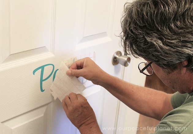 Add space and convenience to your small kitchen with this simple DIY pantry! It has floor to ceiling shelves, a door and it fits perfectly into a corner.
