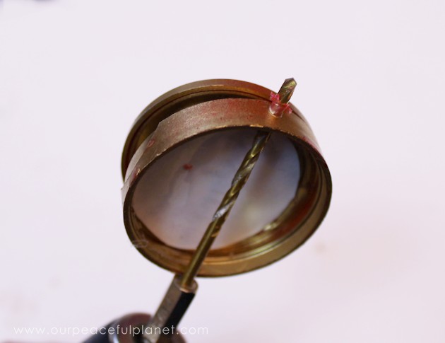This cute upcycled locket necklace will put a grin on anyone's face and makes a wonderful gift for moms, grandmas or anyone who loves quirky jewelry.