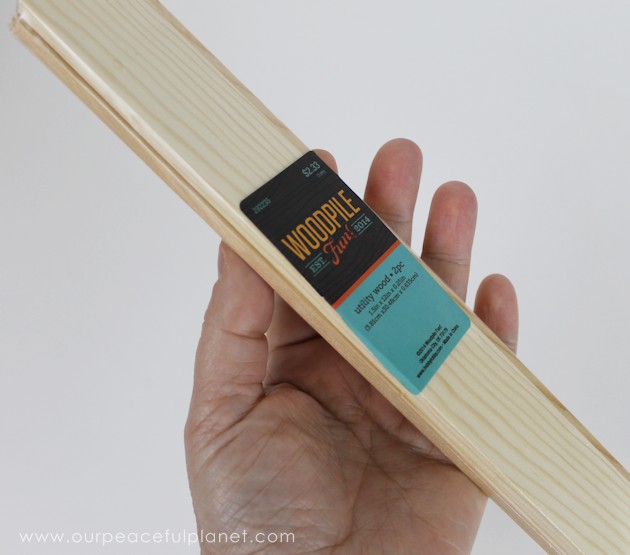 Make these small eye catching wood no soliciting signs that easily hang on windows or doors. A 1.5" wood slat and our free printables will get you started!
