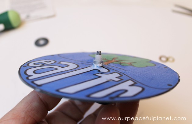 Make this awesome world clock for Earth Day or any day! It's made form a CD or DVD and we have free printable original artwork you can download.