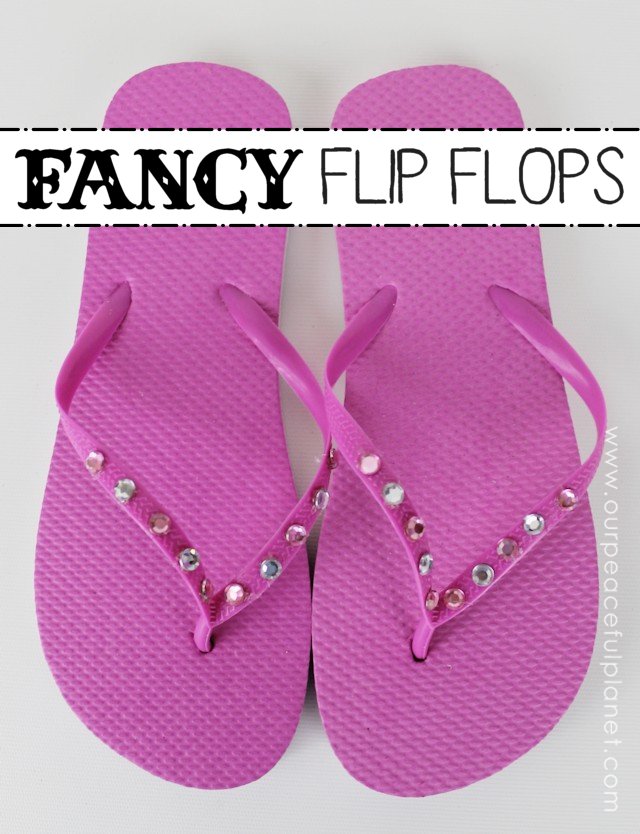 Grab some Dollar Store Flip Flops and turn them into gorgeous unique footwear in a matter of minutes! These simple DIY Flip Flop ideas will inspire you to make a pair for every outfit! 