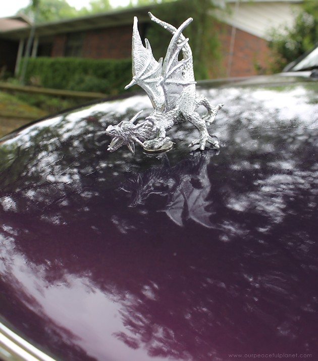 If you like girly car accessories you're gonna love these removable DIY hood ornaments made from small toys & other light weight objects. Make a whole set!