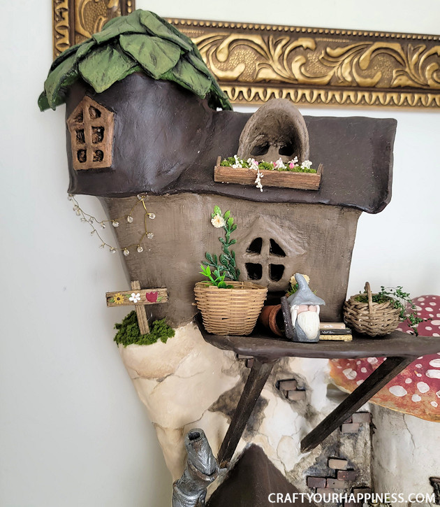This hanging wall village sculpture is the FIRST in our new category "Get Inspired!" It's handmade from clay!