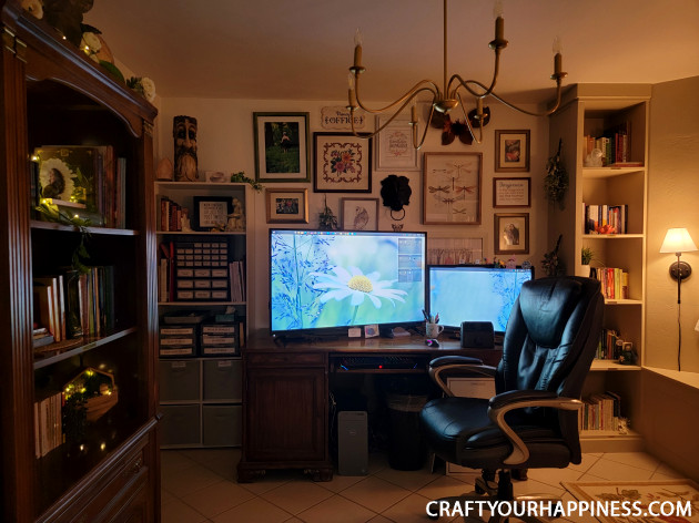 If you're looking for some inspiration for your home you will LOVE our home office library makeover with a window seat. It's beyond magical!