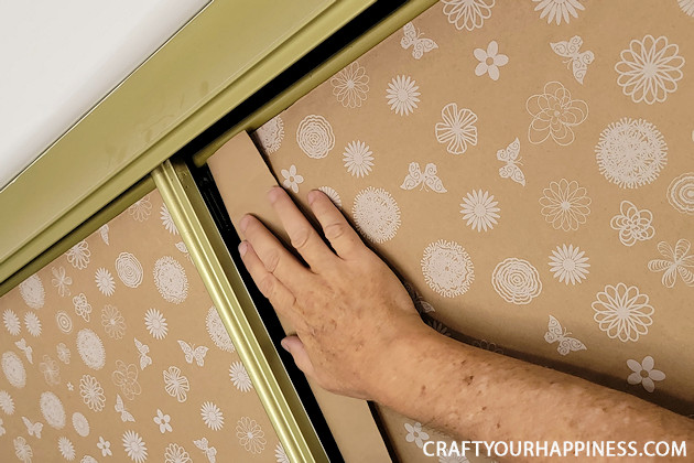 Check out this inexpensive simple way to cover closet door mirrors! It's possible you won't have to buy anything but if you do it's cheap!