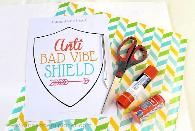 Surround yourself in good energy with our anti bad vibe shield! Hang anywhere to keep the negativity away! Multiple downloads for different color schemes.