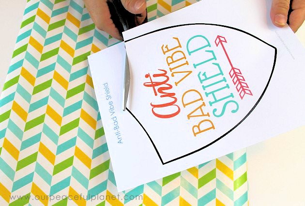 Surround yourself in good energy with our anti bad vibe shield! Hang anywhere to keep the negativity away! Multiple downloads for different color schemes.
