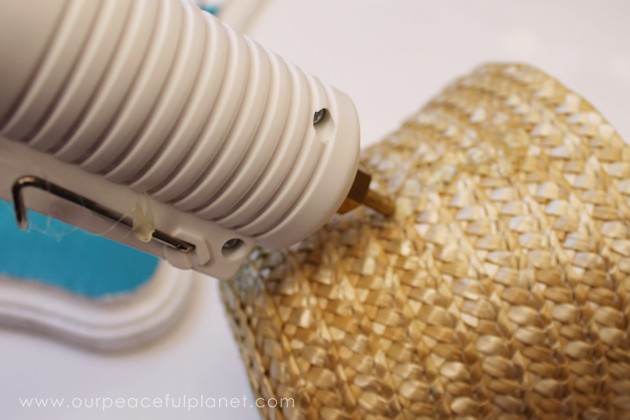 Remind family and visitors to keep negative thoughts outside your home with this beautiful poem and tribal burden basket that you hang on your front porch.
