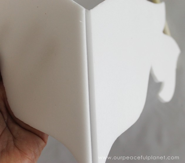 Add a little whimsy to any room with a cardboard chandelier! Grab our free pattern, some cardboard , a hot glue gun and paint. Add any bling you like! 