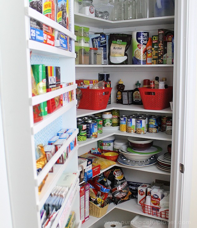 Build your own affordable pantry door organizer with some wood and a few basic tools. It's easier than you think and you'll love the extra storage!