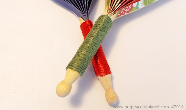 Paper Clothes Pin Hand Fan Tutorial-8