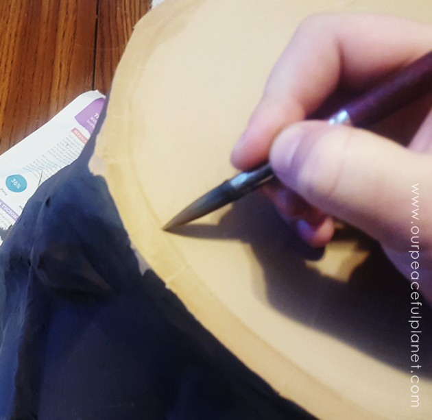 Add some whimsy to your home with this DIY tree stump stool. Remember using paper mache in grammar school? That's what creates the stump effect and it's easier than you think!