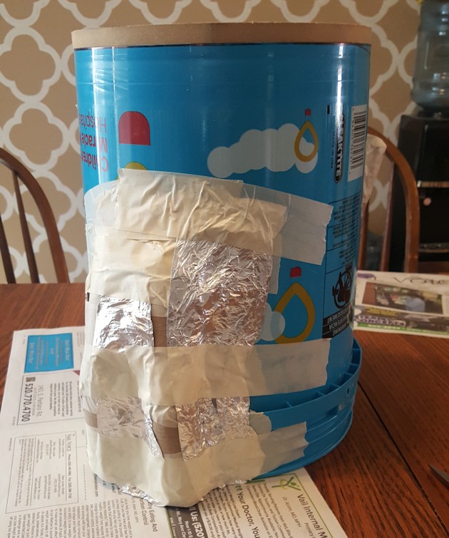 Add some whimsy to your home with this DIY tree stump stool. Remember using paper mache in grammar school? That's what creates the stump effect and it's easier than you think!