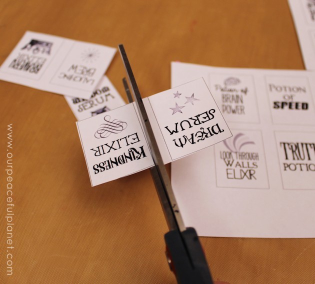 The power of imagination is undeniable. Make a Positive Potions Kit to inspire your kids. 25 free printable labels and instructions. (Fun for adults too!)