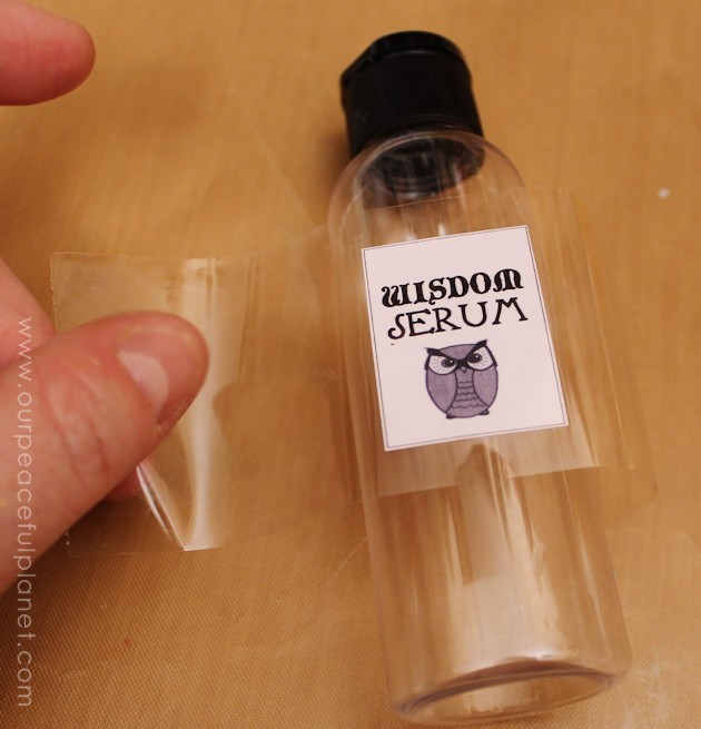 The power of imagination is undeniable. Make a Positive Potions Kit to inspire your kids. 25 free printable labels and instructions. (Fun for adults too!)