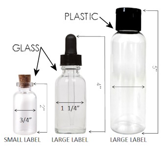 Positive Potions Kit Bottles