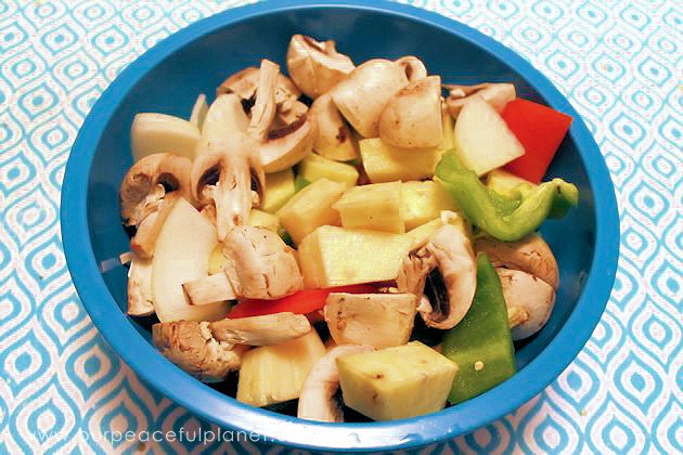 The best thing about this quick, yummy & healthy stir fry recipe is there's no measuring! Grab the veggies you like, some "special sauce" & your chopsticks!