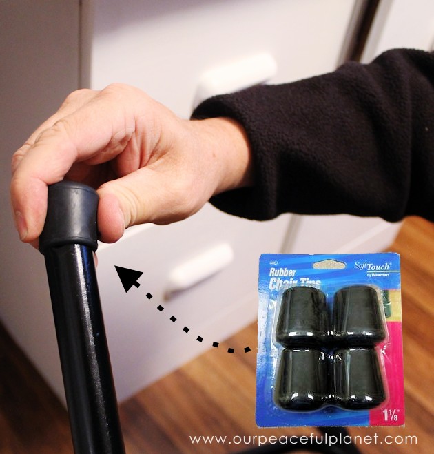 We'll show you how to easily do a folding chair makeover with some spray paint and vinyl labels for a classy, quick and inexpensive addition to any room!