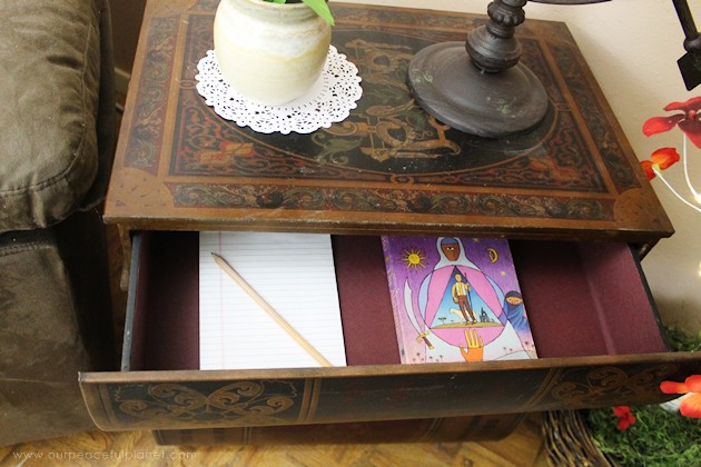 We made a simple room divider and turned a laundry room into a laundry slash home library that has a global feel and you won't believe how easy it was!