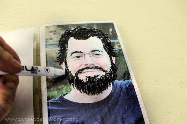 Make a Silly Selfie quiet book in 15 minutes using our FREE DOWNLOAD! An amazingly simple project guaranteed to provide hours of fun for kids of all ages!