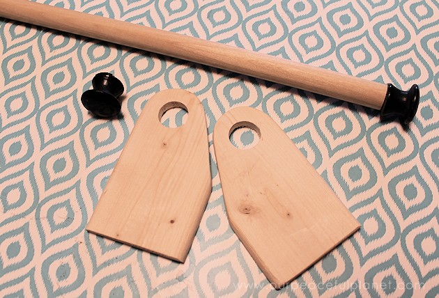 A small kitchen island can be made from things you already have or even rough lumber. Some paint and contact paper and you've got the extra space you need!