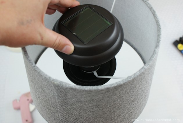 You can turn a candlestick or an old lamp into a solar lamp quick and easy by following these simple directions. It’s a great way to save energy!