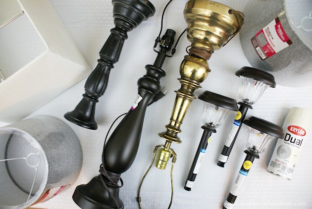 You can turn a candlestick or an old lamp into a solar lamp quick and easy by following these simple directions. It’s a great way to save energy!