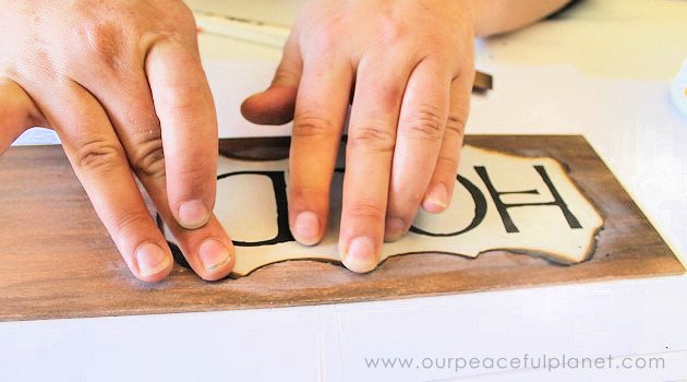 This simple medieval "Hold the Door" sign is part of our Over the Door Decor series. Easy plaques you create to send you out the door with a smile. 