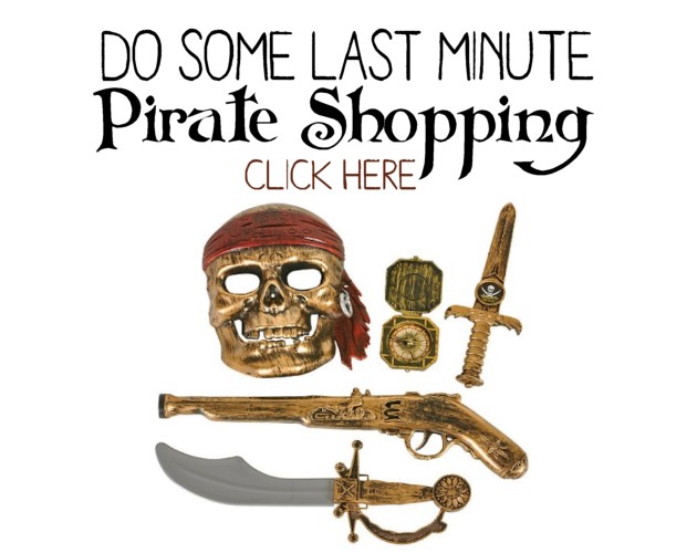 Ahoy mateys! It be Talk Like a Pirate day and we be sharing all types of booty fer yer Swashbucklin'. Grab yer pirate hat and eye patch and join in the fun!