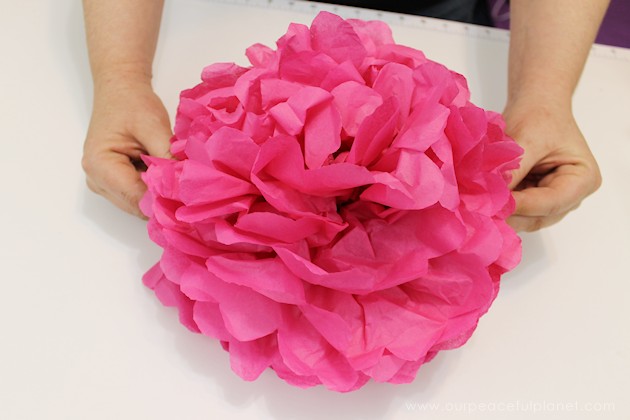 For simple & unique window treatment ideas you'll love our tissue paper flower window toppers. The gorgeous flowers cost pennies & take minutes to make.