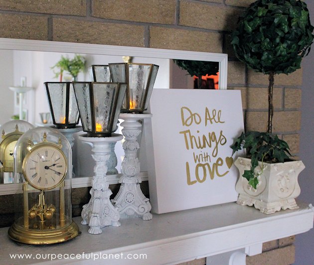 This beautiful illuminated upcycled decor light was made from the covers on an old ceiling fan. Learn to look past what something is to what it can become.