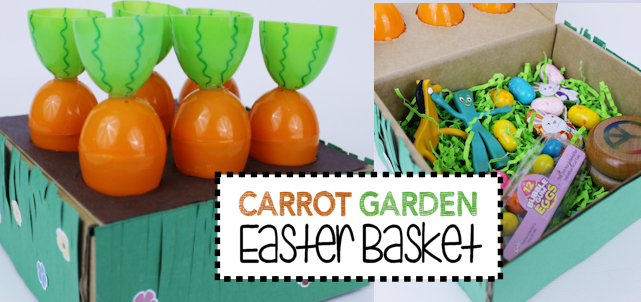 Carrot Garden DIY Easter Basket