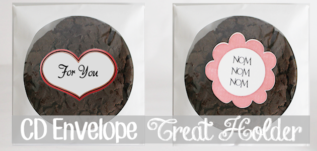 CD Envelope Treat Holder With Printables