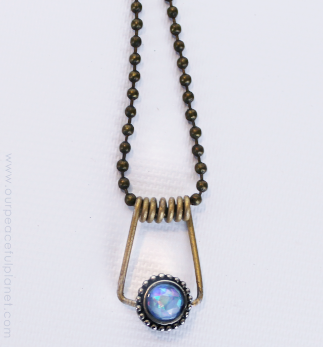 Clothespin Spring Necklaces DIY