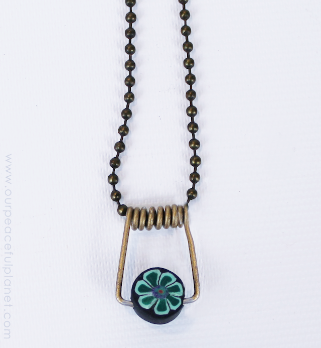 Clothespin Spring Necklaces