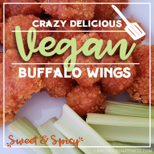 These crazy delicious vegan buffalo wings will be the hit of any party or meal! They can be served as an appetizer or as the main dish with rice, noodles and veggies of choice. They are healthy and low fat. The secret ingredient? Cauliflower!