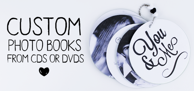 DIY Custom Photo Books from CDs