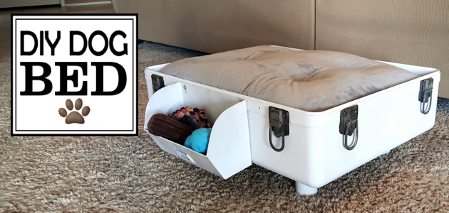 How to Make a DIY Dog Bed from a Suitcase