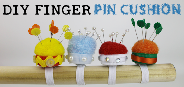 DIY Finger Pin Cushion in 10 Minutes!