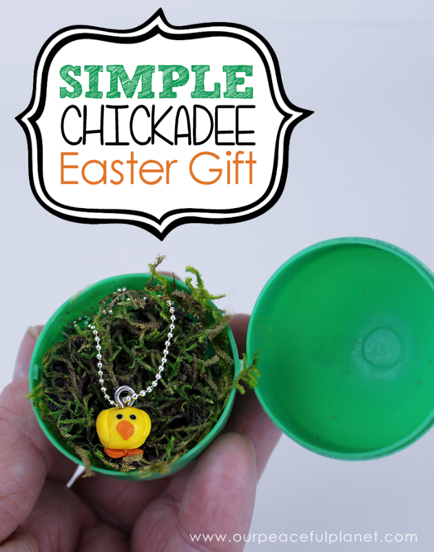 A quick yet personal Easter Gift you can make for any age. These little chickadees are simple and inexpensive. "Wrap" in a plastic egg for a personal touch!