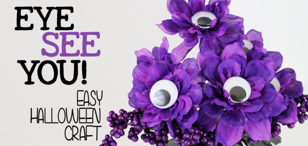 Eye See You! A Quick Halloween Craft