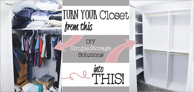 How to Build Closet Shelves & Organizers